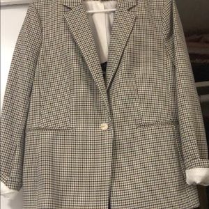 New without tags H&M checkered blazer